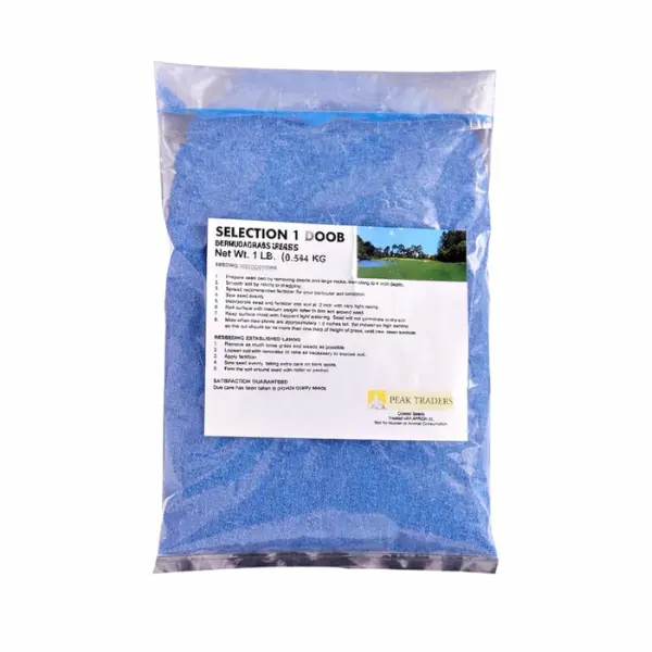 Peak Traders Selection 1 Doob Grass Seeds, Pack of (0.454 kg)